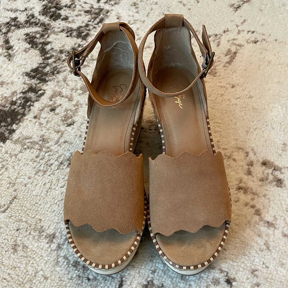 Crown Vintage Wedge Sandals